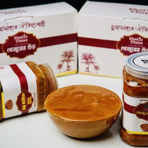 খাঁটি খেজুরের দানাদার গুড় ৩ কেজি